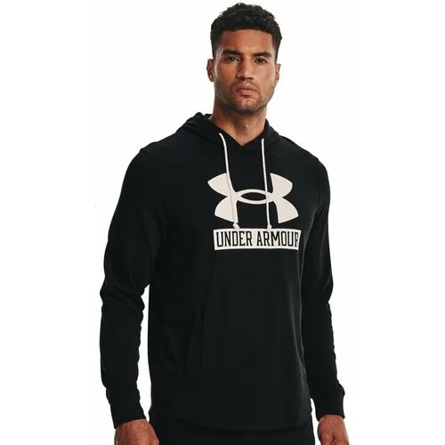 Худи спортивное Under Armour Rival Fleece Big Logo, размер M, , черный