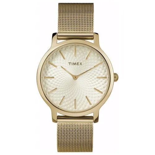 Наручные часы TIMEX Часы наручные Timex TW2R36100RY, золотой
