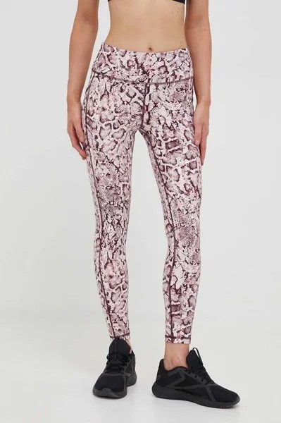 Дкны леггинсы DKNY, бордовый