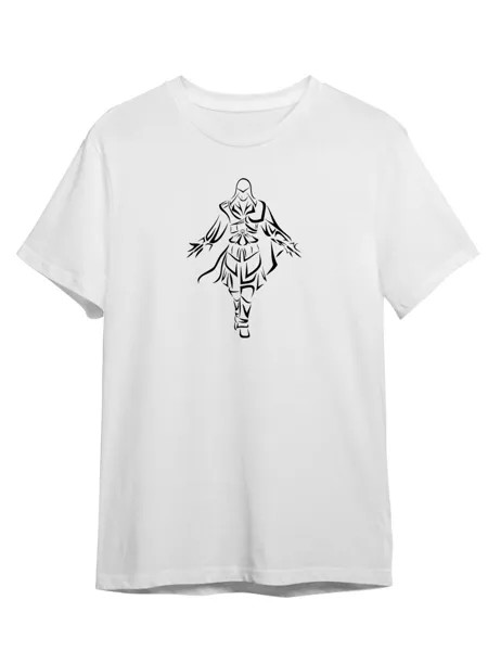 Футболка унисекс Каждому Своё Assassin's Creed/Ассассин GMASA14 белая 3XL