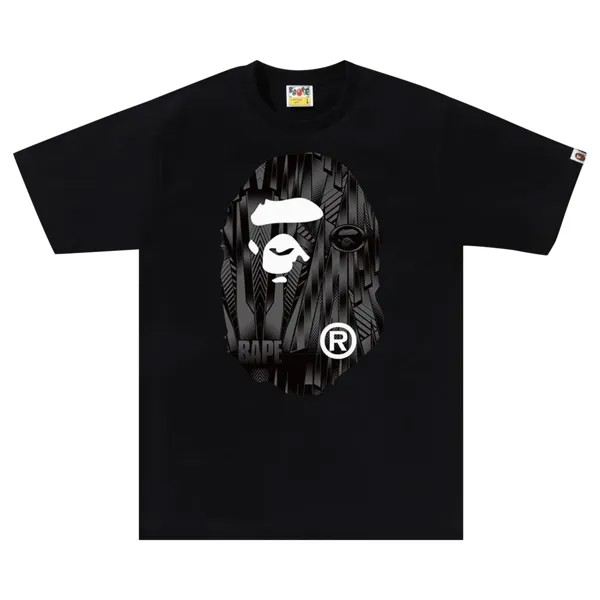 Футболка BAPE Speed Racer Big Ape Head, черная