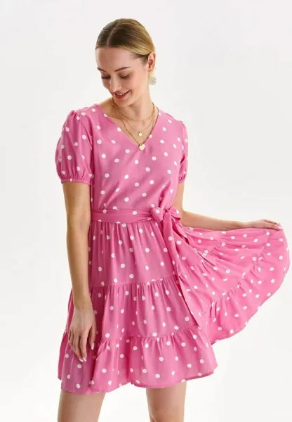 Летнее платье Top Secret, розовый