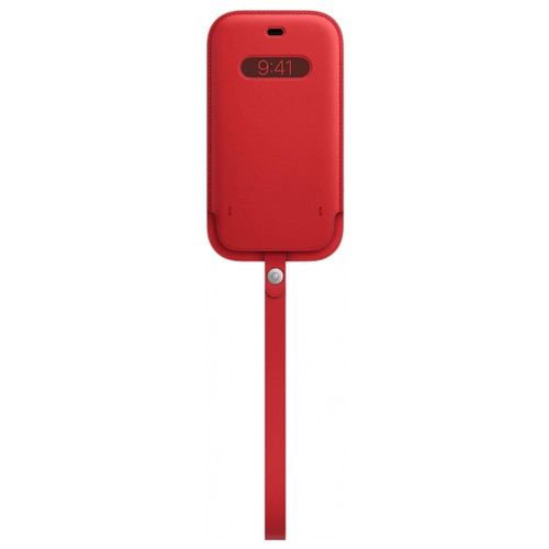 Чехол-конверт APPLE MagSafe для iPhone 12 | 12 Pro / MHYE3ZE/A / iPhone 12 | 12 Pro Leather Sleeve with MagSafe - (PRODUCT)RED