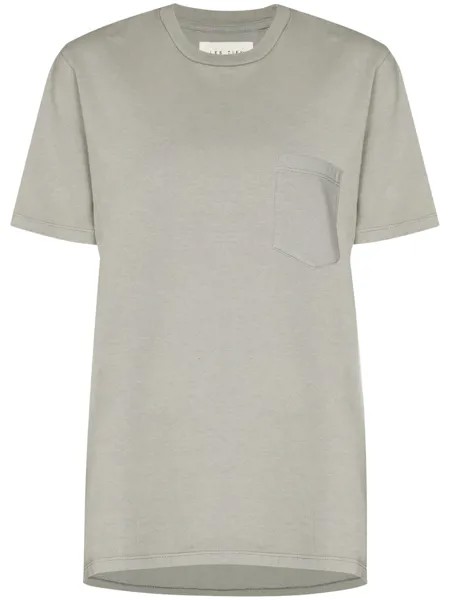 Les Tien футболка с накладным карманом и круглым вырезом