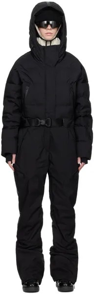 Черный пуховый лыжный костюм Templa