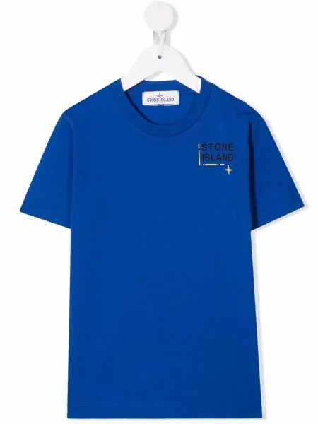 Stone Island Junior футболка с логотипом