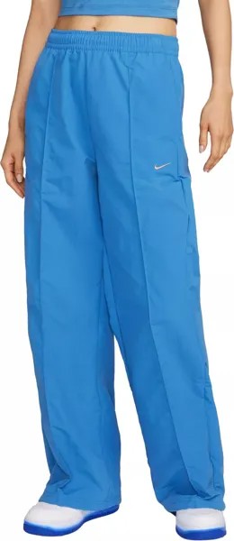 Женские тканые брюки со средней посадкой Nike Sportswear, синий