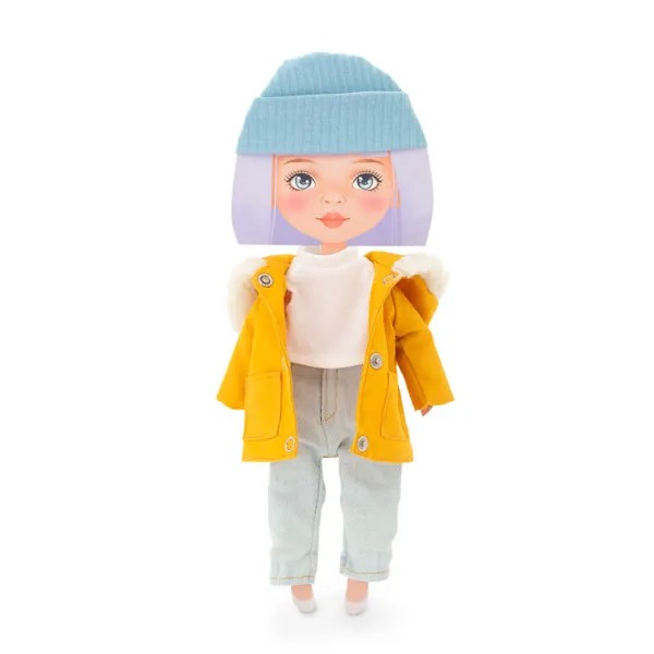 Orange Toys Набор одежды Парка горчичного цвета, серия Европейская зима 35 см