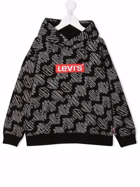 Levi's Kids худи с принтом