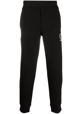 Emporio Armani спортивные брюки с вышитым логотипом