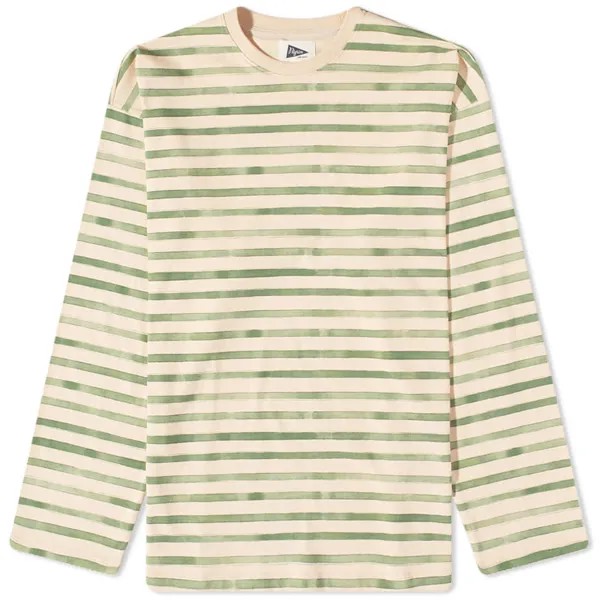 Футболка Pilgrim Surf + Supply Julien Stripe Long Sleeve Tee