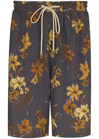 Nanushka шорты Lily Doxxi с цветочным принтом