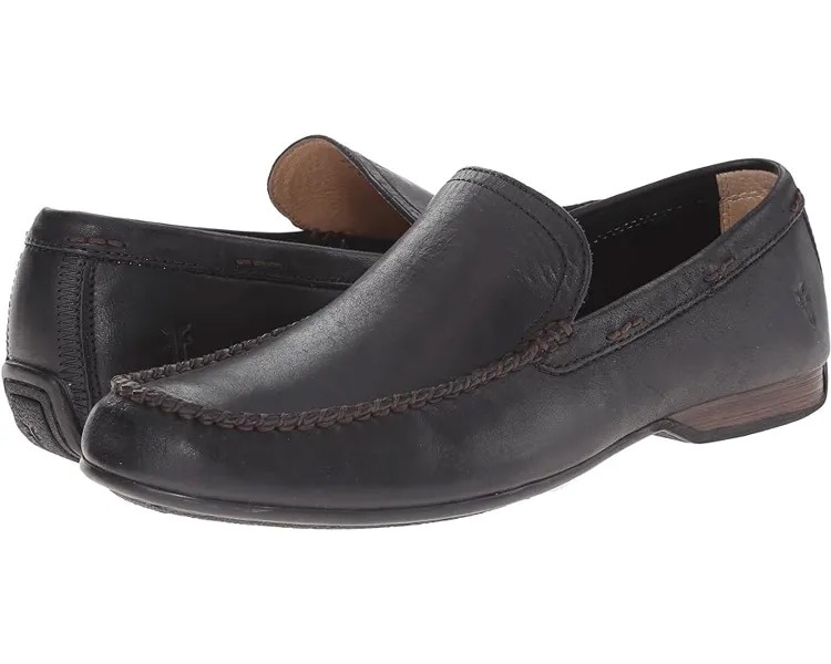 Лоферы Frye Lewis Venetian, цвет Black Oiled Vintage