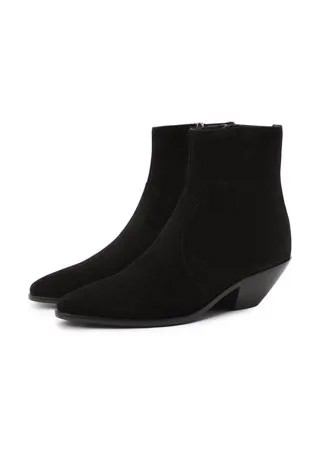 Кожаные ботильоны West Saint Laurent