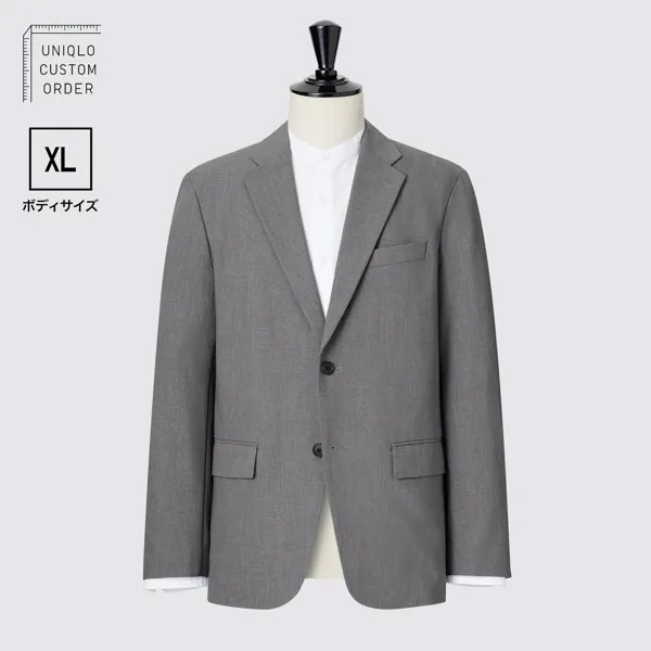 Куртка UNIQLO Kando размер XL, серый