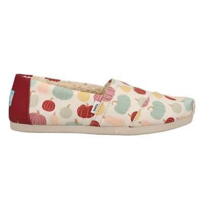 TOMS Alpargata Graphic Cozy Женские слипоны, разноцветные, белые туфли на плоской подошве, повседневные 10019130T