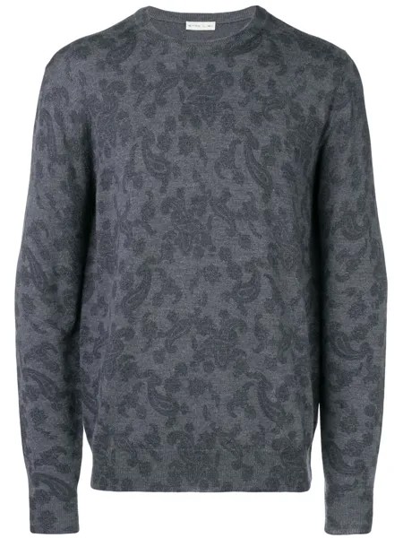 Etro paisley print knitted sweater