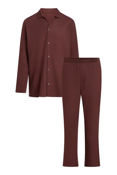 Пижамы с хлопком и модалом Calvin Klein, красный