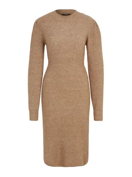 Вязанное платье Vero Moda VILLA, пестрый коричневый