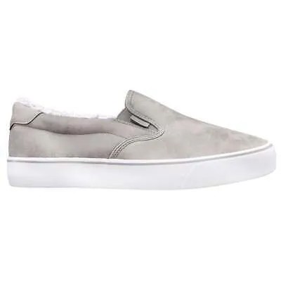 Lugz Clipper Lx Fleece Slip On Мужские серые кроссовки Повседневная обувь MCLPRLXFD-0319