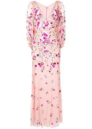 Jenny Packham платье Sugar Sweet с глубоким вырезом