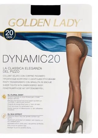 Колготки Golden Lady Dynamic 20 den, размер 3-M, nero (черный)