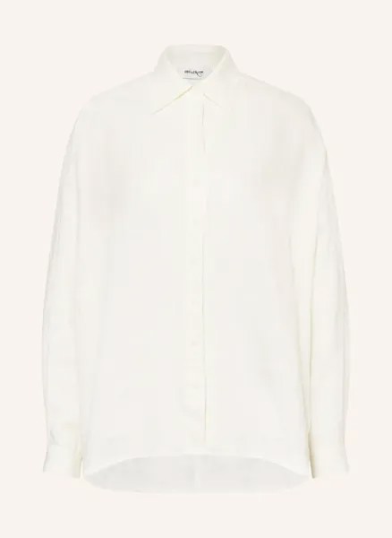 Льняная блузка-рубашка Ottod'Ame, белый