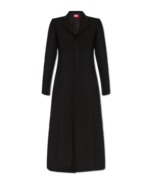 Однобортное пальто G Fine Diesel, черный