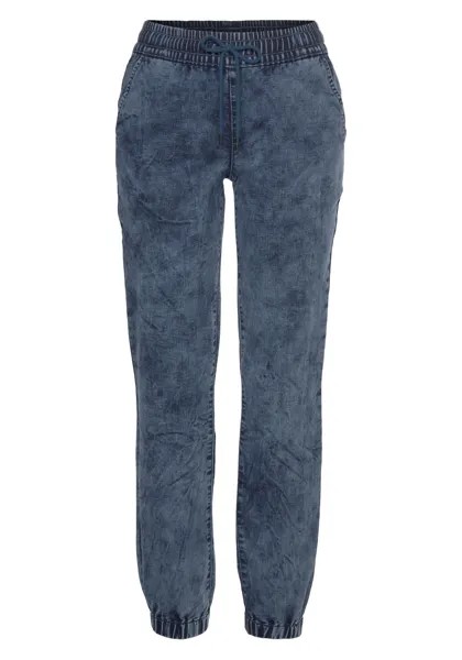 Спортивные брюки H.I.S Jogger, цвет dunkelblau moonwashed