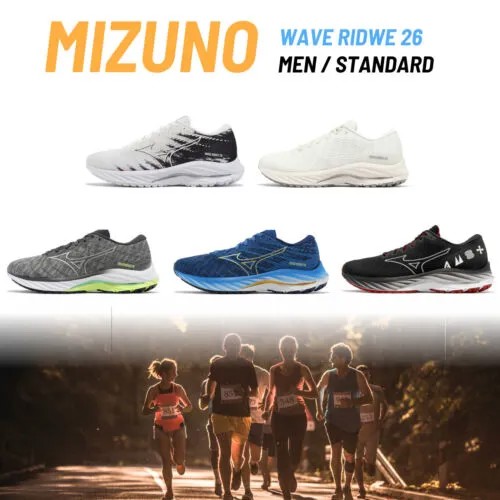 Mizuno Wave Rider 26 Men Runner Road Running Joggong Спортивная обувь Pick 1