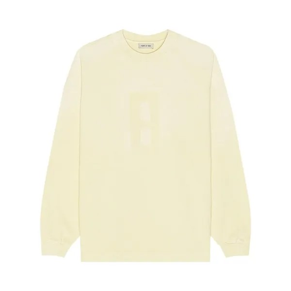 Футболка Fear Of God Fear of God Airbrush 8 Long-Sleeve Tee, желтый