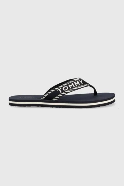 Шлепанцы TOMMY WEBBING SANDAL Tommy Hilfiger, темно-синий