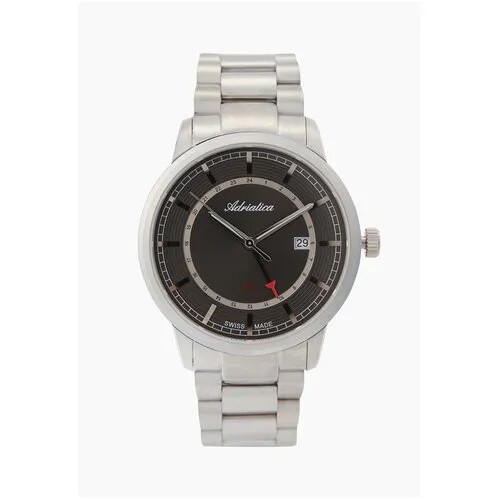 Наручные часы Adriatica Premiere A8307.5116Q, серебряный, черный