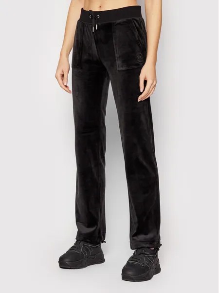 Спортивные брюки стандартного кроя Juicy Couture, черный