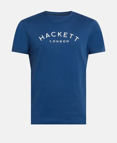 Футболка Hackett London, темно-синий