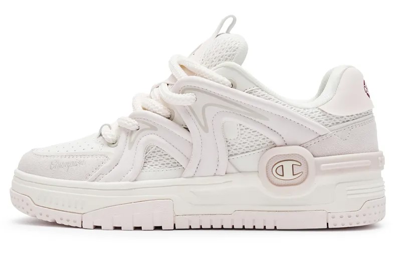 Кроссовки Champion Skateboarding Shoes Women's Low-top Milk White / Dreamy Venice, белый