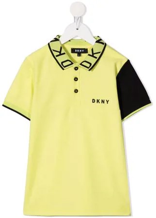 Dkny Kids рубашка поло с логотипом