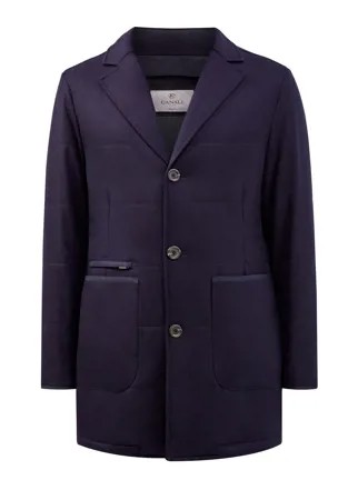 Куртка в классическом стиле из шерсти и кашемира