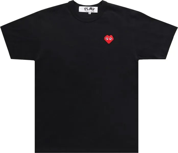 Футболка Comme des Garçons PLAY Mini Logo T-Shirt 'Black', черный