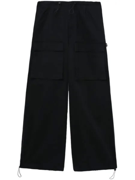 MM6 Maison Margiela широкие брюки карго, черный