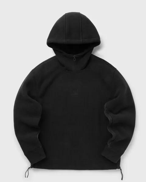 Толстовка C.P. Company Metropolis Series Bonded Polar Fleece Mixed Hooded Sweatshirt, черный