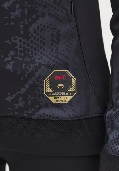 Толстовка на молнии UFC AUTHENTIC FIGHT NIGHT WOMENS WALKOUT CHAMPION HOODIE Venum, черный