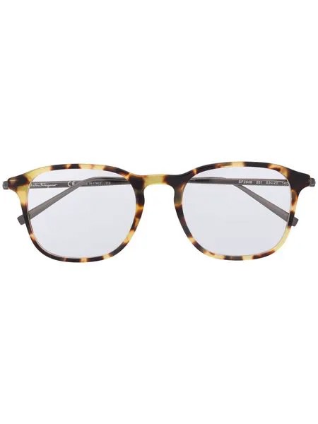 Salvatore Ferragamo Eyewear очки в квадратной оправе