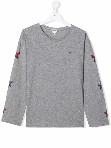 Tommy Hilfiger Junior топ с длинными рукавами и логотипом