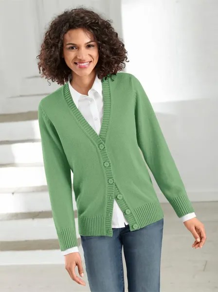 Кардиган в стиле casual Casual Looks, цвет Apfel