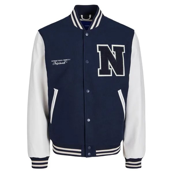 Куртка Jack & Jones College Wool Blend Bomber, синий