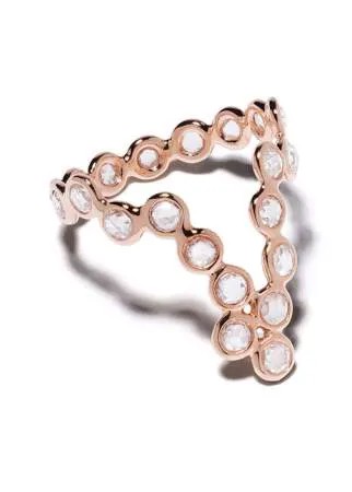 Lito кольцо Hive из розового золота