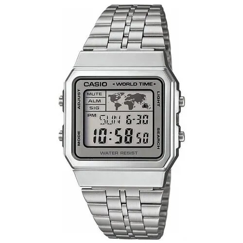 Наручные часы CASIO Vintage A500WA-7, серебряный