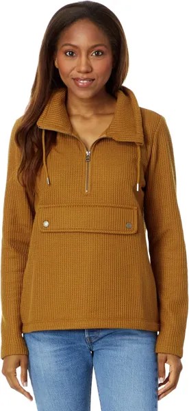 Куртка Signature Brushed-Back Waffle Anorak L.L.Bean, цвет Saddle