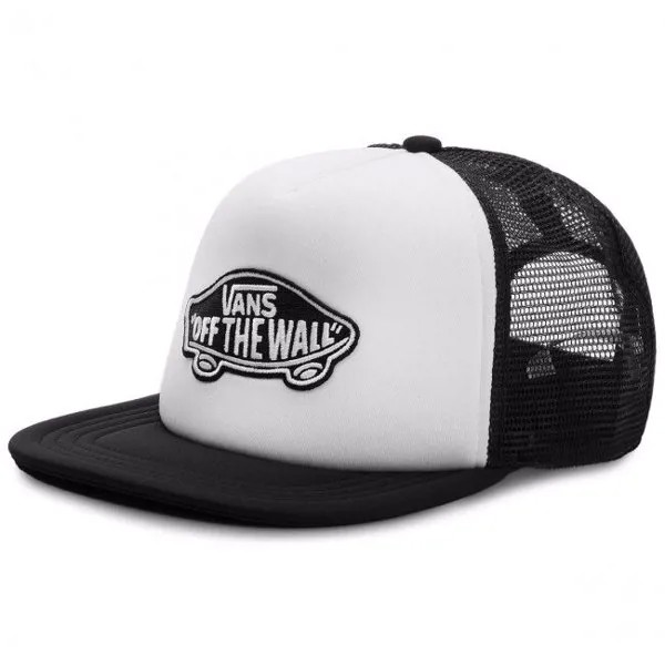 Кепка VANS Mn Classic Patch Tru  White/Black 2021